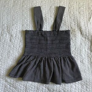 Madewell Peplum Sleeveless Top